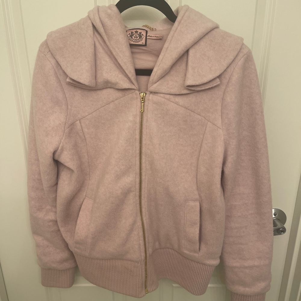 Pink Juicy Couture Zip Up Jacket
